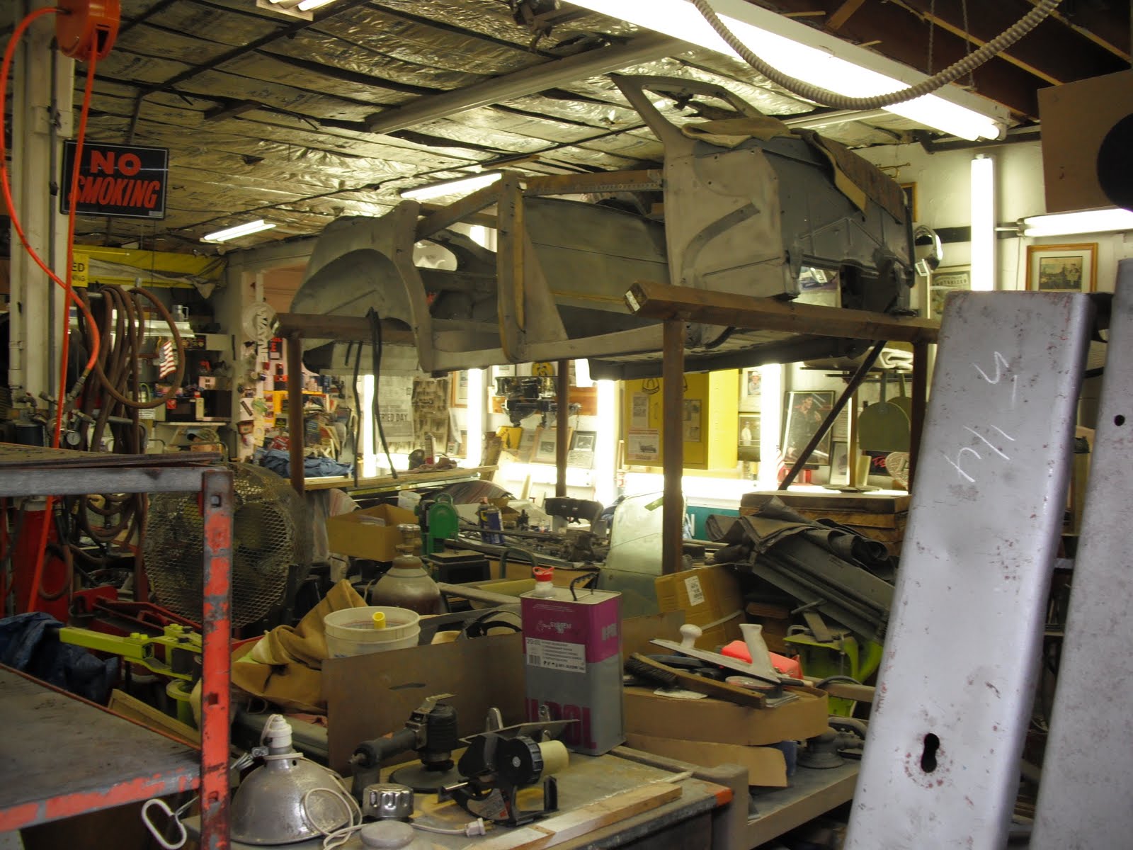 LeMay Feature Car Restoration Shop Layout